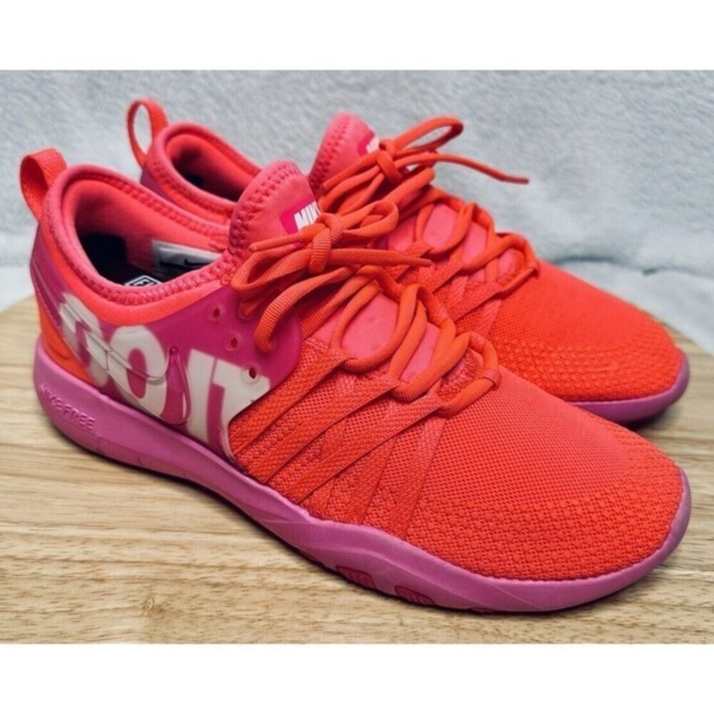 Nike Womens Free TR 7 924592-601 Pink Running Shoes‎ Sneakers Size 6.5